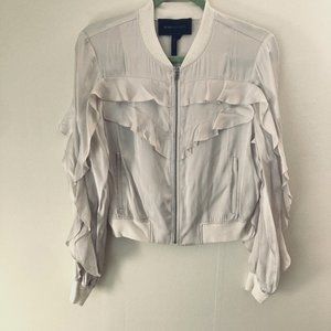 Chalk Nova Ruffle Jacket